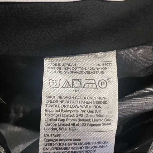 SOLD Banana Republic Petite Skinny Sloan Pant Dark Gray 0P Mid-Rise Bi-Stretch - Picture 13 of 16